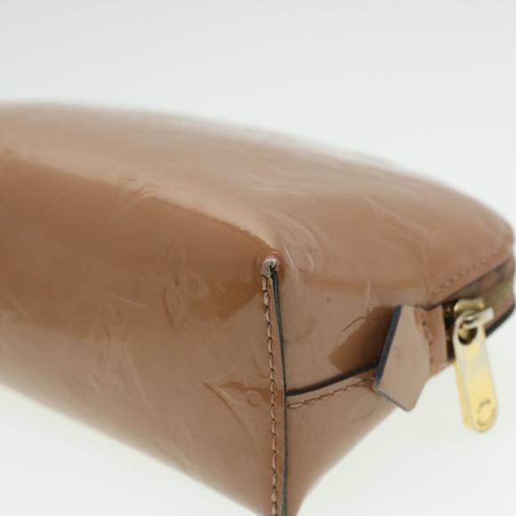 LOUIS VUITTON Monogram Vernis Pochette Cosmetic Pouch Pink M90008 LV Auth am3598 - Picture 15 of 16